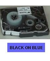 Brother TZe tape 12mmx8m black/blue