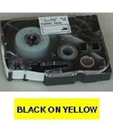 Brother TZe tape 6mmx8m black/yellow
