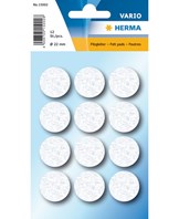 Herma Home filtfødder ø22 hvid (12)