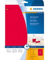 Herma etiket Special 63,5x29,6 neon rød (540)