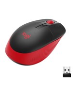 M190 Full-size wireless mouse, Red