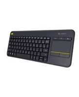 K400 Plus Wireless Touch Keyboard, Dark (Nordic)