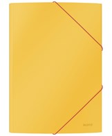 3-klap elastikmappe Cosy karton A4 gul