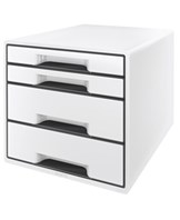 Desk Cube  4-skuffer hvid