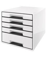Desk Cube  5-skuffer hvid
