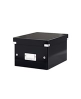 Arkivboks Click&Store lille sort