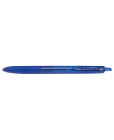 Kuglepen m/klik Super Grip G 1,0 blå