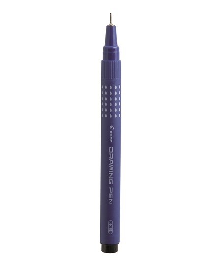 Filtpen m/hætte Drawing Pen 0,2mm sort