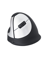 R-Go HE Wireless Mouse, Ergonomisk mus, Medium (165-195mm),