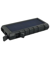 Outdoor Solar Powerbank 24000, Black