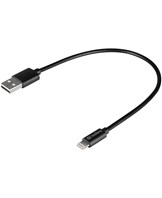 Sandberg USB>Lightning MFI, Black (0,2m)