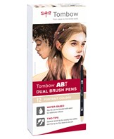 Marker Tombow ABT Dual Brush 12P-4 Portrait colours (12)