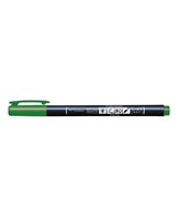 Brush pen Tombow Fudenosuke hård grøn