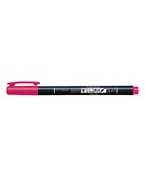 Brush pen Tombow Fudenosuke hård pink