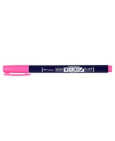 Brush pen Tombow Fudenosuke hård neon pink