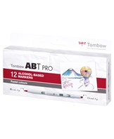 Marker alcohol ABT PRO Dual Brush 12P-2 Pastel (12)