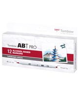 Marker alcohol ABT PRO Dual Brush 12P-4 Lndscape (12)