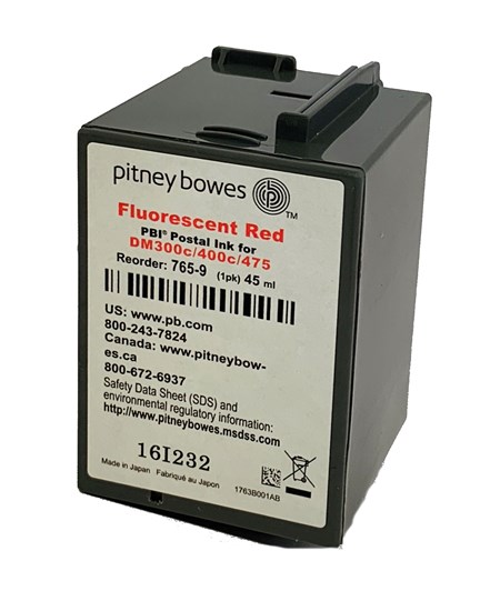 Pitney Bowes DM300c, DM400c red ink