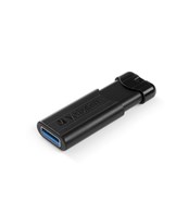 USB 3.0 PinStripe 64GB, Black