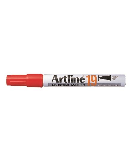 Marker Artline 19 Industri 5.0mm rød