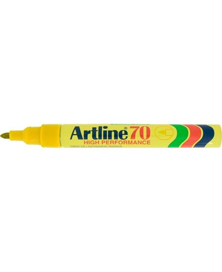 Marker Artline 70 Permanent 1.5 gul