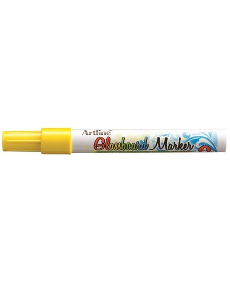 Glastavle markør Artline 2.0 fl.gul