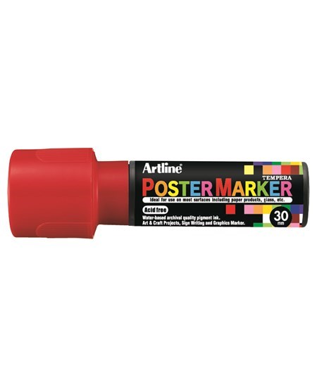 Poster Marker Artline 30 rød