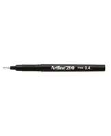 Fineliner Artline 200 Fine 0.4 sort