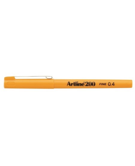 Fineliner Artline 200 Fine 0.4 gul