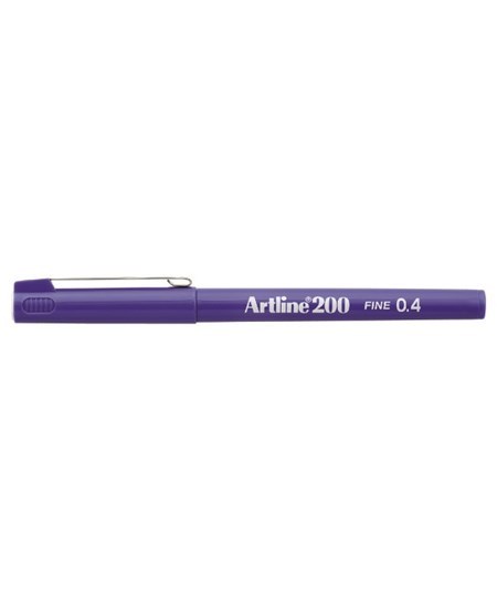 Fineliner Artline 200 Fine 0.4 blå