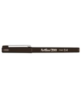 Fineliner Artline 200 Fine 0.4 mørkebrun