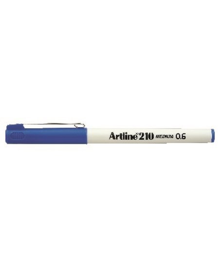 Fineliner Artline 210 M 0.6 blå