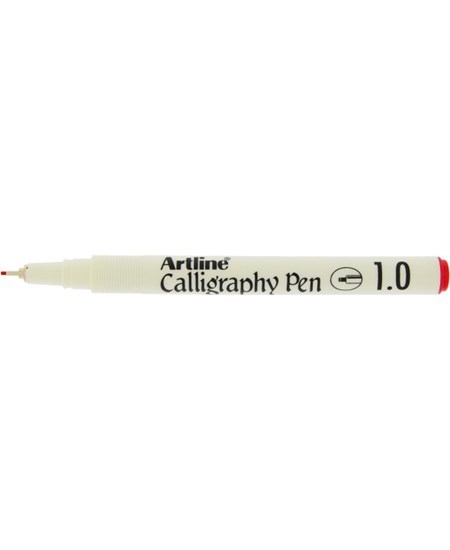 Calligraphy Pen Artline 1.0 rød