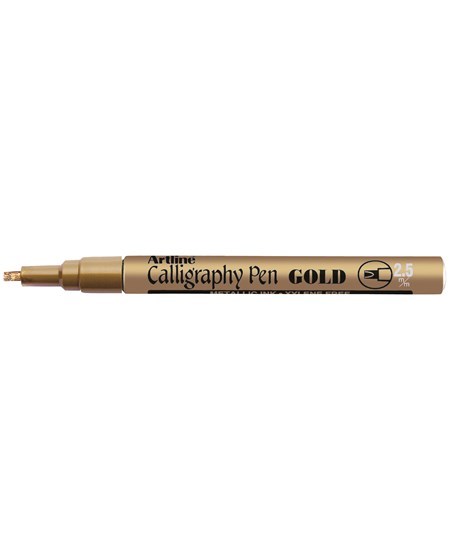Metallic Calligraphy Artline 993 guld