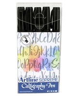 Artline Supreme Calligraphy Pen 5/set black