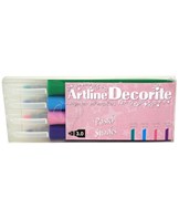 Artline Decorite Flat Pastel 4-sæt