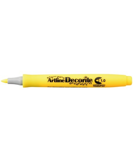 Artline Decorite Bullet 1.0mm yellow