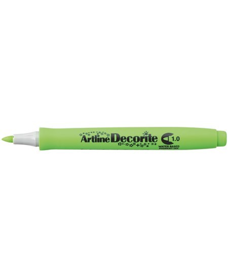 Artline Decorite Bullet 1.0mm yellow green