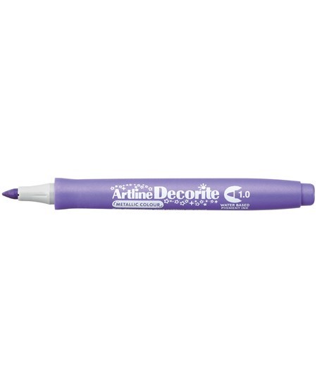 Artline Decorite Bullet 1.0mm metallic purple