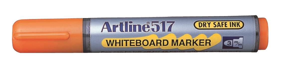 Whiteboard Marker Artline 517 orange