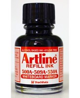 Artline Whiteboard Refill Ink 20ml sort