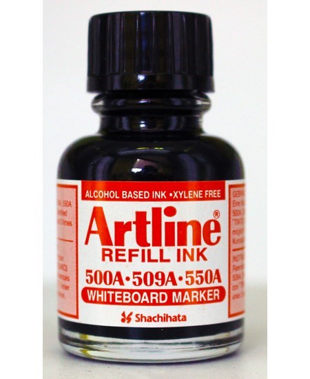 Artline Whiteboard Refill Ink 20ml sort