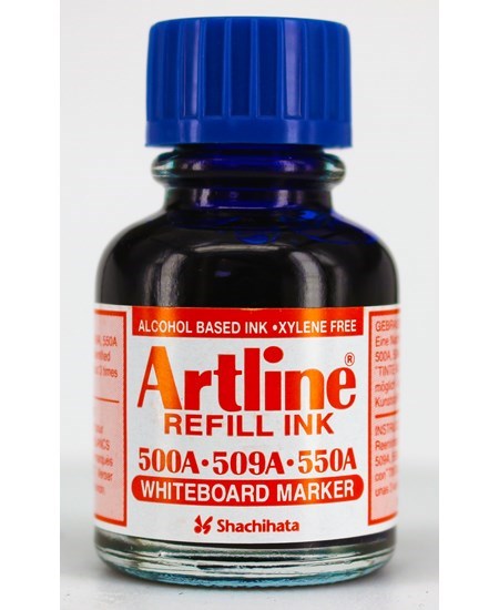 Artline Refill Ink Whiteboard 20ml blå