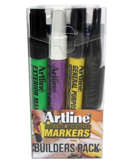 Artline Builders Kit 4-pack