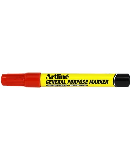 Artline general purpose marker rød