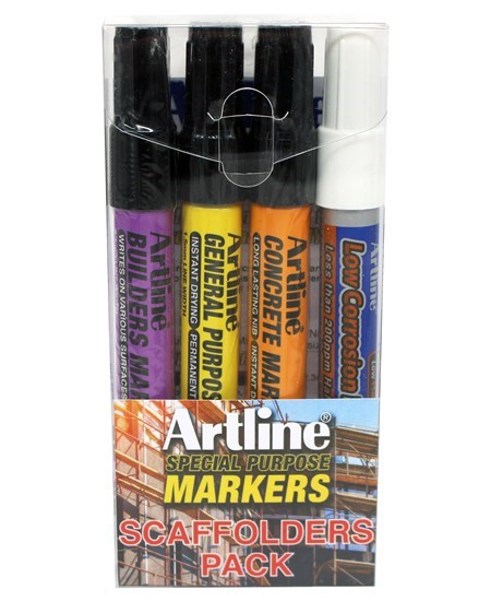 Artline Scaffolders Kit 4-pack