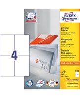 Avery ILC universal etiket 105x148mm (400)