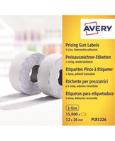 Labels 26x12 G1 White 10-rolls