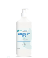 Bactitox GEL Hånddesinfektion 80% (1 L)