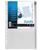 Bantex lynlåslomme 17,5 x 30,5 cm PVC 0,14 mm (10)